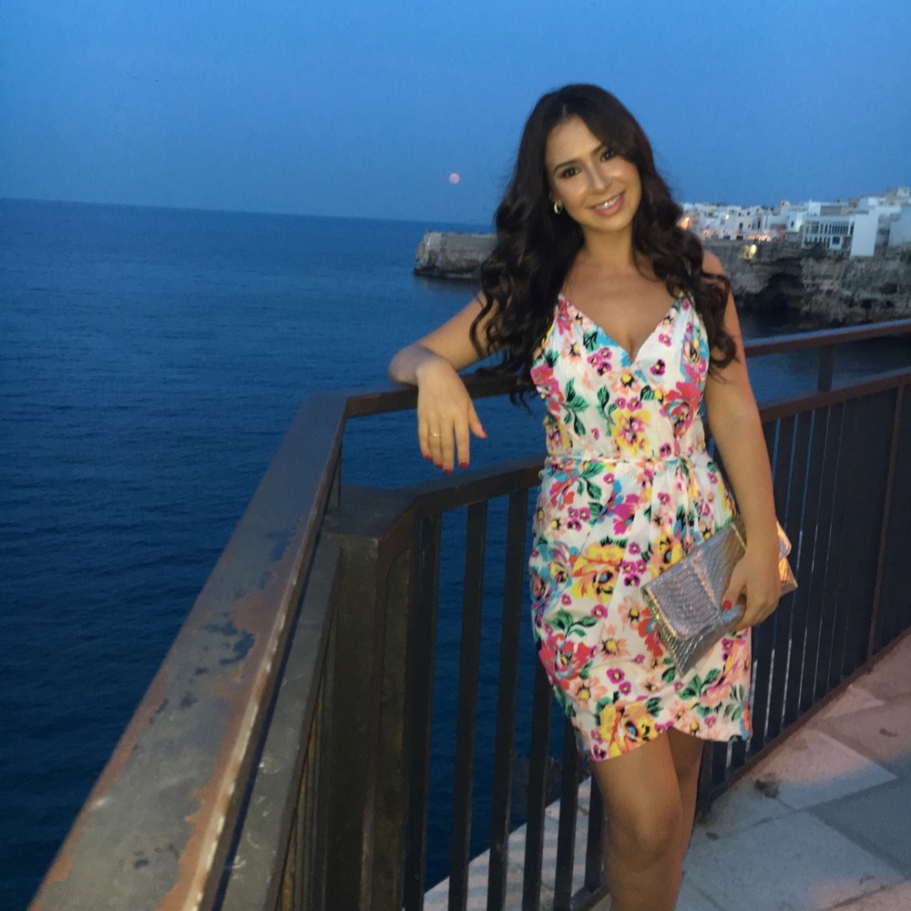 Yumi Kim Silk Floral Print Jane Dress Small